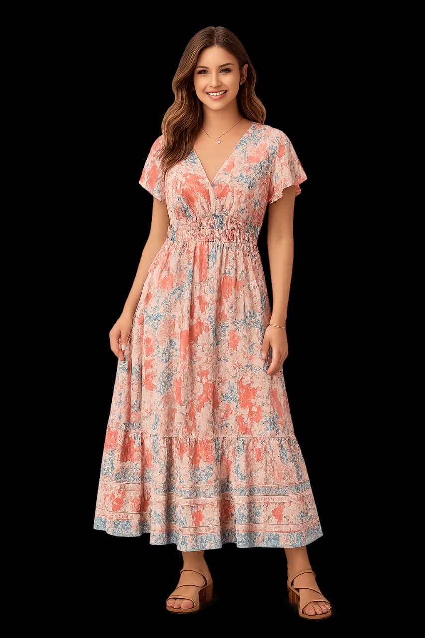 floral print one piece essential in summer