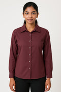 office formal satin shirt
