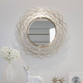 Metal Decor Mirror