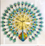 Peacock Design Wall Clock