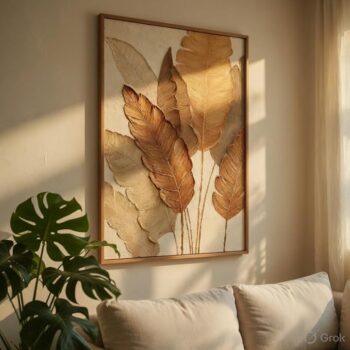 Minimal Line Art Frame (Aesthetic Wall Decor)