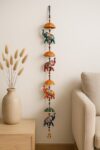 Handcrafted Rajasthani Wall Hanging | Ethnic Decorative Hanging with Beads & Bell