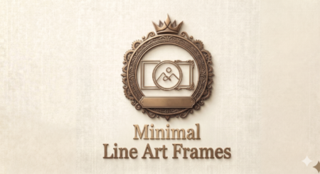 Line Art Frames